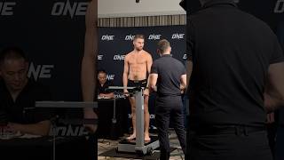 Jonathan Haggerty passes hydration makes weight for ONE 168 despite confusion onechampionship [upl. by Sacksen]