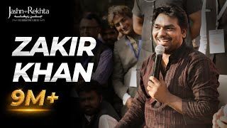 Zakir Khan  JashneRekhta 2017 [upl. by Gnilrets]