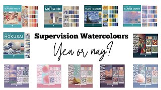 Supervision High Grade Grey and Great Artists Watercolors Yea or nay [upl. by Nioe]