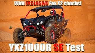 2017 yamaha yxz1000r SE test review [upl. by Enelrad662]