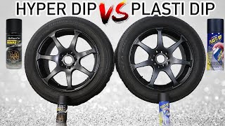 HyperDip vs Plasti Dip  Which is Better [upl. by Nerrual918]