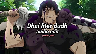 Dhai liter dudh  Pawan Pilania Sushila Nagar  audio edit  SPARKz EDITz [upl. by Keithley183]