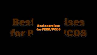 Best exercises for PCODPCOS shorts ytshorts viralvideo pcodyoga pcosyoga pcodproblem [upl. by Eetsim424]