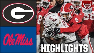 Georgia Bulldogs vs Ole Miss Rebels  Full Game Highlights [upl. by Melton]