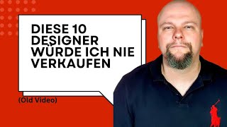 DIESE 10 DESIGNER PARFÜMS WÜRDE ICH NIE VERKAUFEN 🤞 [upl. by Starobin]