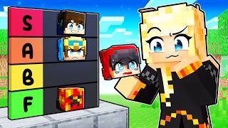 Minecraft But I Rate My YouTubers [upl. by Ayres]