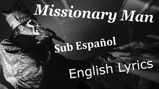 Missionary man  Sub Español  English Lyrics  Ghost BC version official song [upl. by Ahserb]