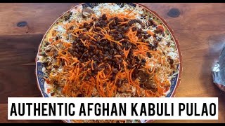 THE BEST KABULI PULAO EVER  RECIPE  HOWTO [upl. by Ahsoyek]