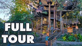 FULL TOUR of the new Adventureland Treehouse  They DID IT [upl. by Craig994]