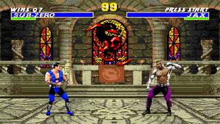 Ultimate Mortal Kombat 3 Sub Zero [upl. by Lee]