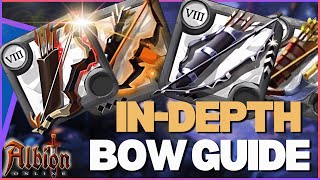 Albion Online EU Indepth BOW GUIDE Builds and Strategy [upl. by Rech]