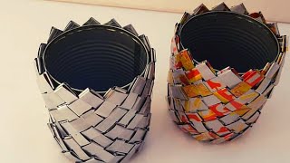 VASINHOS com TIRINHAS de LATINHASDIY LATAS [upl. by Regan]