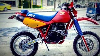 2016 Honda XR700 Rebuild Yoshimura Exhaust Sound [upl. by Anan]