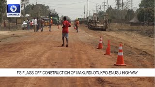 FG Flag Off Construction Of Makurdi Otukpo Enugu Highway [upl. by Carmella]