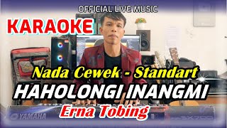 KARAOKE HAHOLONGI INANGMI  NADA STANDART WANITA  FIS  DO [upl. by Aerb]