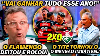 🔥😱 NETO SURTOU COM O FLAMENGO O MENGÃO DEITOU E ROLOU EM CIMA DO FLUMINENSE NO MARACANÃ [upl. by Fevre972]