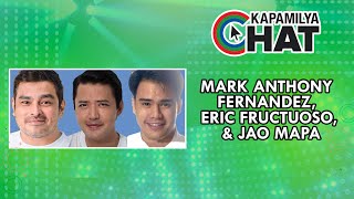 Mark Anthony Fernandez Jao Mapa and Eric Fructuoso  Kapamilya Chat [upl. by Ennovi921]