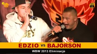 Edzio 🆚 Bajorson 🎤 WBW 2013 el2 freestyle rap battle [upl. by Aihsenet]