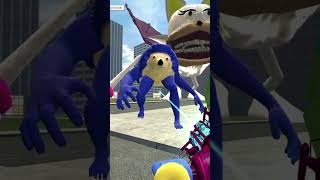 NEW EVOLUTION The Sonic Tapes Family Vs All Zoochosis Mutant Animals In Garrys Mod 2 [upl. by Netaf255]