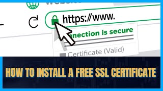 How to Install a Free SSL Certificate on Your infinityfree Website in Minutes [upl. by Hulda]