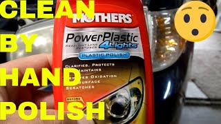 Mothers Power Plastics 4 Lights  Headlight Lens Restorer DIY amp Review [upl. by Britta]