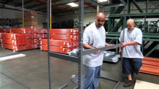 How to Assemble Boltless Rivet Shelving System 1 4 amp 6 [upl. by Ynaffets23]