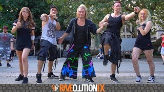 Melbourne Shuffle Industrial Meet Hannover  Raveolution IX Outdoor Ser0x Edition [upl. by Haroppizt]