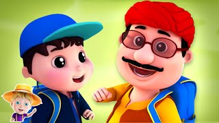 Lalaji Chale School लालाजी चले स्कूल Lal Tamatar Hindi Nursery Rhymes for Toddlers [upl. by Ariam]