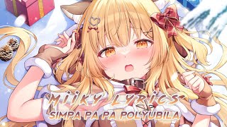 Nightcore  Simpa Pa Pa Polyubila Lyrics [upl. by Ziwot927]