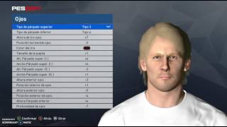 Pes 20172018 How to create Gaizka Mendieta face  stats Spain Classic [upl. by Gad]