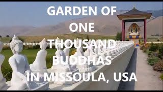 US Buddhist Temple Garden of One Thousand Buddhas  Arlee Montana must visit  US Destination [upl. by Kellsie595]