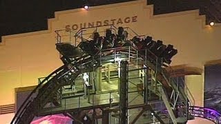 Roller coaster at Universal Orlando gets stuck [upl. by Kolb]