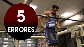 5 ERRORES AL HACER EL MUSCLEUP [upl. by Aicilaf]