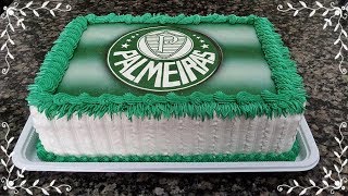 Decoração do bolo do Palmeiras [upl. by Putnem681]