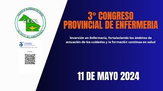 3er Congreso Provincial de Enfermería R Sáenz Peña Chaco Parte 1 [upl. by Eniawd]