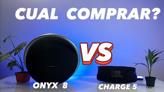 JBL charge 5 VS HARMAN kardon studio 8 CUAL ES MEJOR OPCIÓNpower jbl bluetoothspeaker [upl. by Koller]