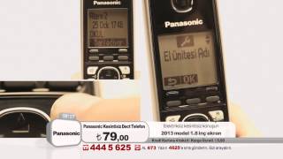 Panasonic 6711 Kesintisiz Dect Telefon [upl. by Ambrosius]