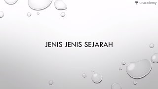 Jenis jenis sejarah Sejarah  SBMPTN UN SMA [upl. by Wohlert]