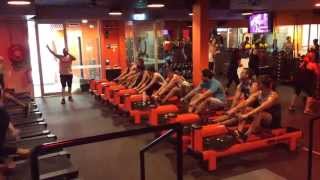 A sneak peak at an Orangetheory Fitness Australia workout [upl. by Seugirdor]