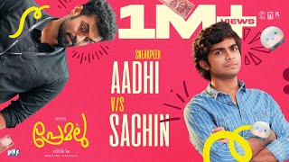 Aadhi VS Sachin  Premalu  Naslen  Shyam Mohan M  Mamitha  Girish AD  Bhavana Studios [upl. by Ahcim]