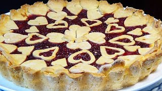 Ricetta Crostata di ricotta e marmellata [upl. by Lurline470]