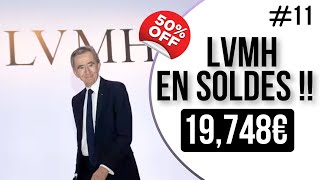 LVMH est en soldes fautil acheter  11 [upl. by Nosmoht]