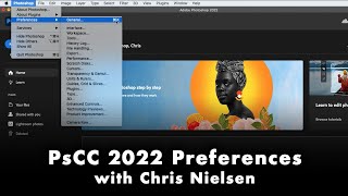 Adobe Photoshop CC 2022 Preferences and Workspace Set up [upl. by Kort596]