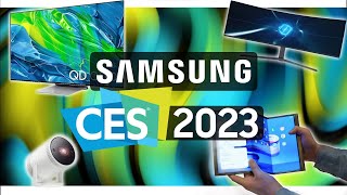 Что показал Samsung на CES 2023  8K монитор  Flex Hybrid  QDOLED [upl. by Nairrod]