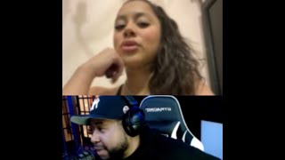 DJ AKADEMIKS ASKS CHROMAZZ ABOUT BEEF WITH CELINA POWELL [upl. by Luelle]