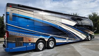 Tour of 2023 Prevost Liberty Coach 894 Triple Slide with Bedroom Super Slides [upl. by Marijo]