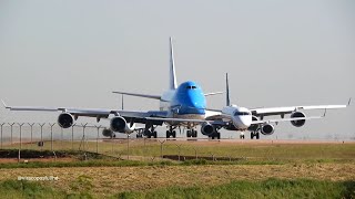 SÓ TEM GIGANTES  MAIS DE 20 MINUTOS DE BOEING 747400F E 7478F NO AEROPORTO VIRACOPOS CAMPINAS [upl. by Aennaej]