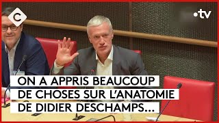 Didier Deschamps reçu par les députés… et ça change de Clairefontaine  L’ABC  C à Vous 02112023 [upl. by Illah]