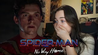 SPIDERMAN NO WAY HOME Trailer Reaction [upl. by Bendite]