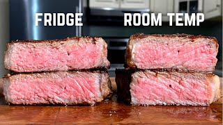 Should steaks be left at room temp before cooking [upl. by Shieh]